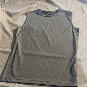 Boys Gray Sleeveless Tank shirt
